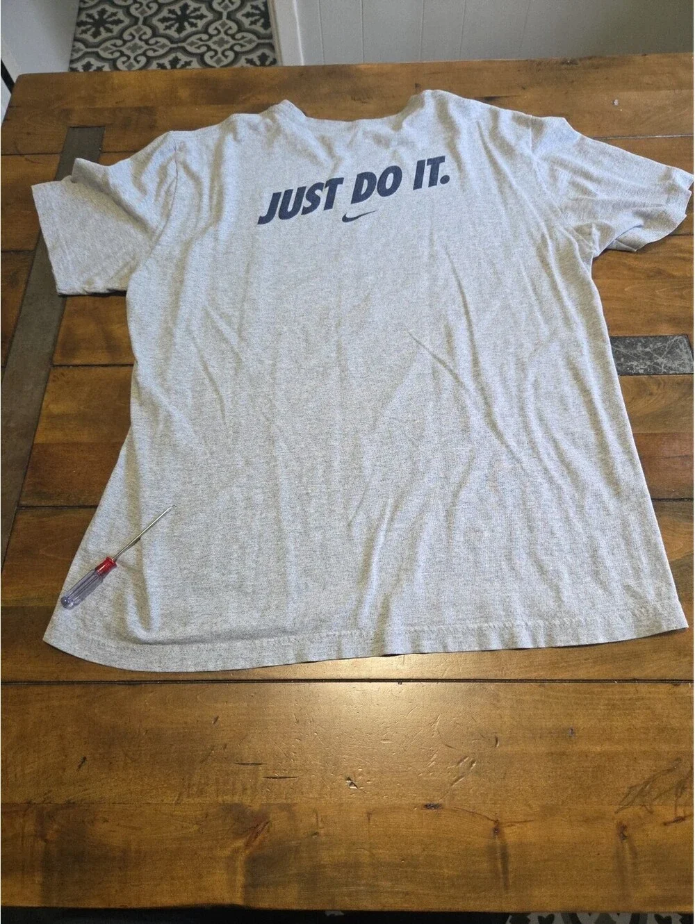 Nike North Tartan Girls Basketball T-Shirt XL Gray Minnesota AAU EYBL Elite